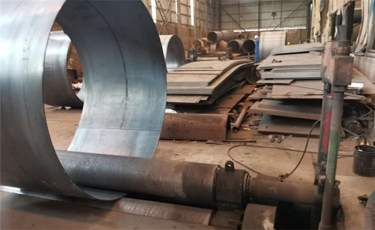 1620-12mm螺旋管，鋼材場529mm螺旋焊管，隧道橋梁支撐用工字鋼，鋼材場螺旋焊管廠家